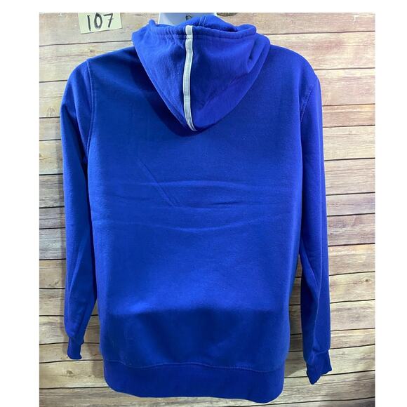 Indianapolis Colts NFL apparel size medium blue hoodie Pullover side zip pockets - Picture 2 of 10